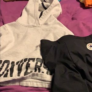 Girls Converse Hoodie and sweats set